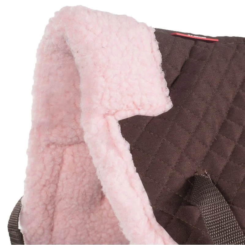 Horze Fur Half Pad - Pink - Image 2