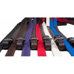 Nunn Finer Soft Grip Reins - Red