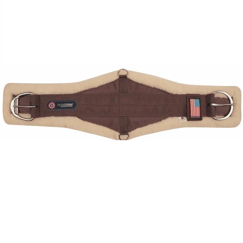 T3 FlexForm WoolBack Roper Cinch - Brown/Natural