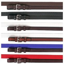 Nunn Finer Soft Grip Reins - White