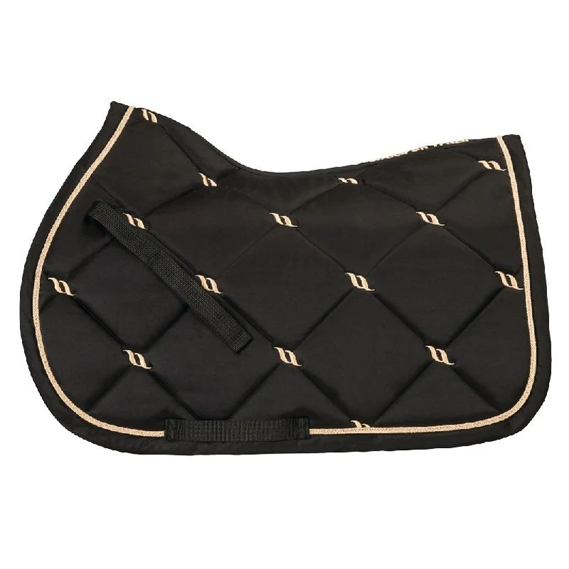 Back On Track Nights Collection A/P Saddle Pad - Black