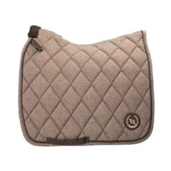 Back On Track Haze Collection Dressage Saddle Pad - Brown