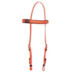 Zilco Deluxe Endurance Bridle Headstall Only - Orange