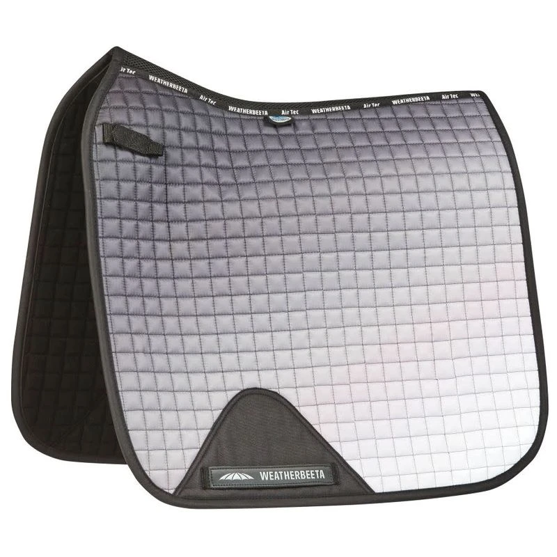 Weatherbeeta Prime Ombre Dressage Saddle Pad - Grey