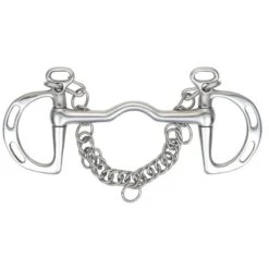 Shires Slotted Cheek Port Mouth Kimberwick Bit