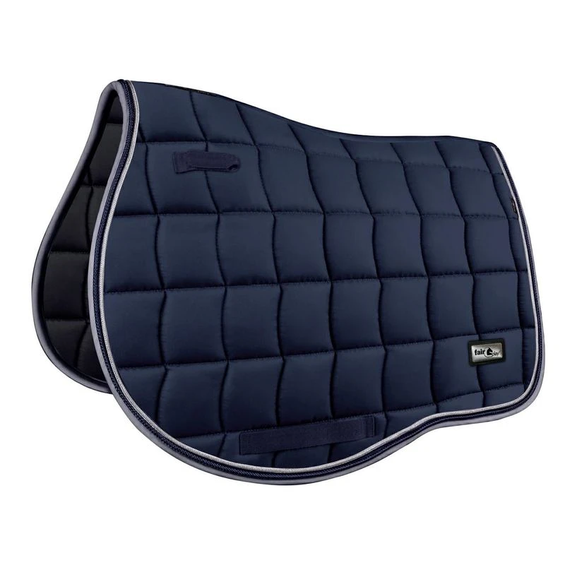 Fair Play Xavier Jump Saddle Pad - Navy