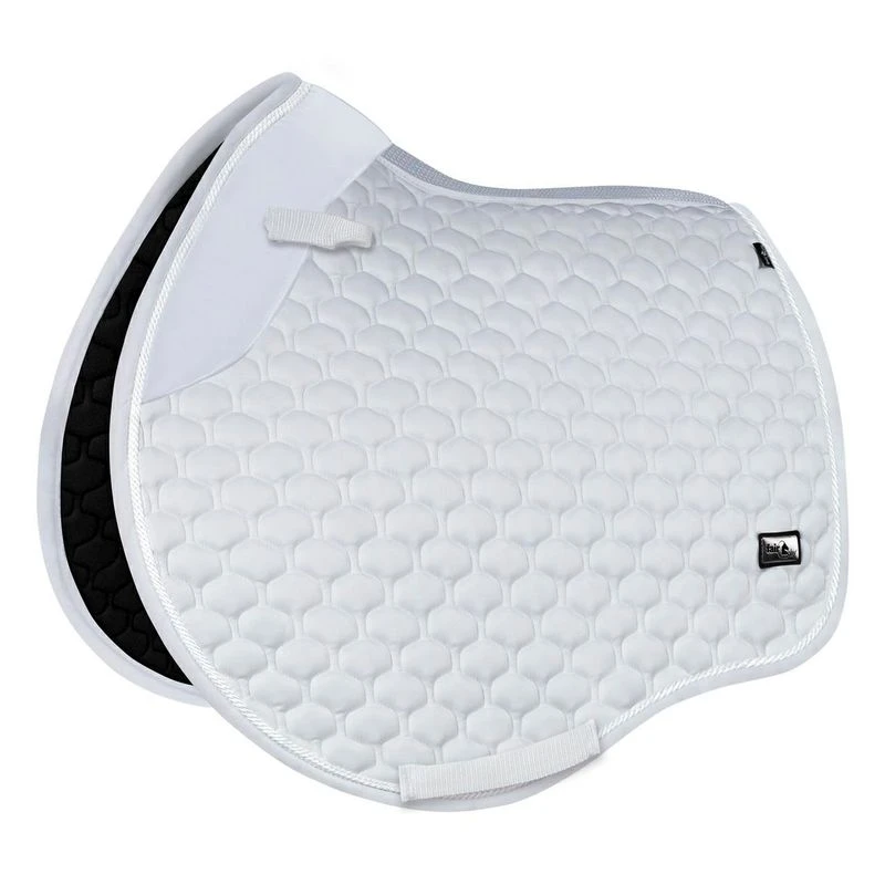 Fair Play Jet Sport Jump Saddle Pad - White