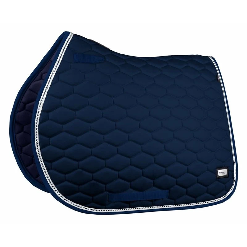 Fair Play Hexagon All Purpose Saddle Pad - Navy