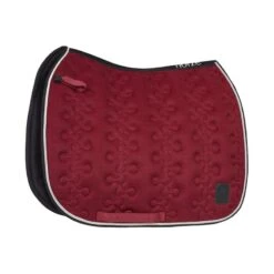 Horze Smoky Twilight Air Mesh Dressage Saddle Pad - Anemone Dark Pink